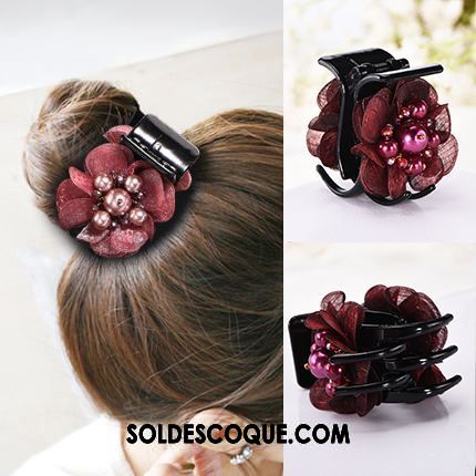 Fleur De Tête Femme Épingle À Cheveux Fleur Nombre Moyen Couvre-chefs Accessoires Soldes