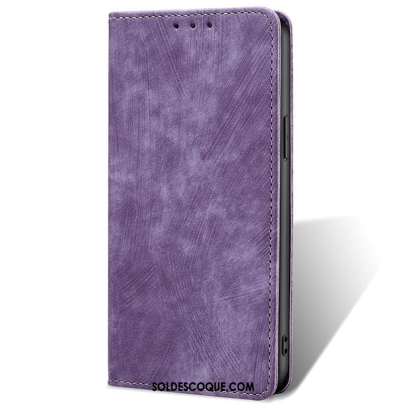 Flip Cover Huawei Mate 50 Pro Simili Cuir Rétro