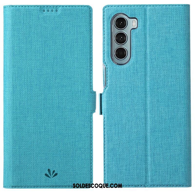 Flip Cover Moto G200 5G Texturée VILI DMX