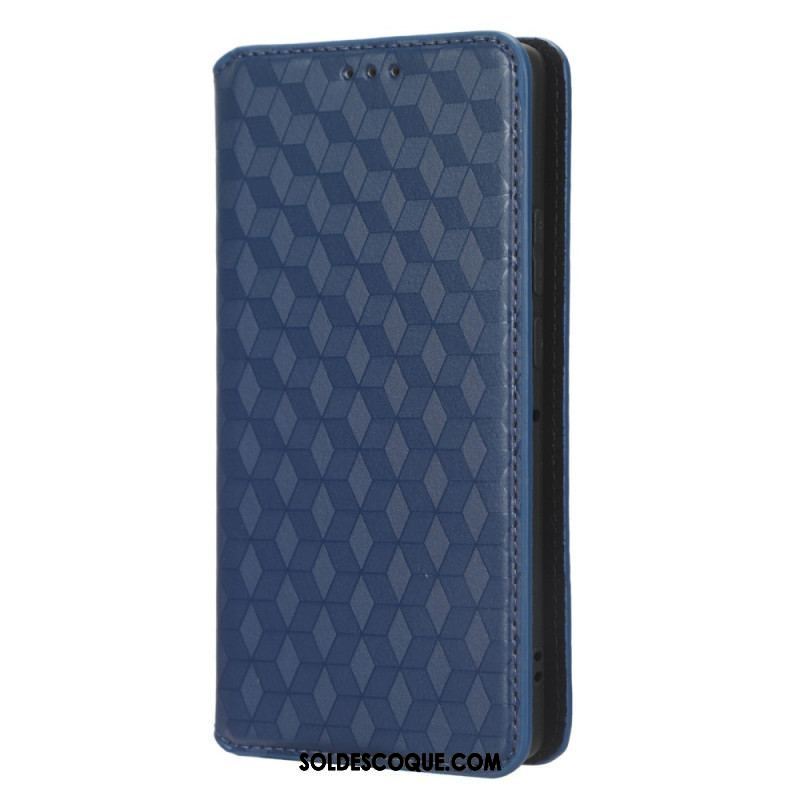 Flip Cover Motorola Edge 40 Pro Motif 3D