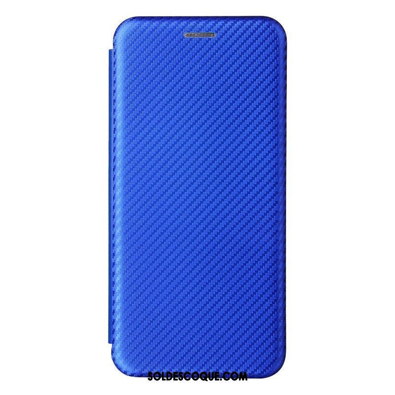 Flip Cover OnePlus Nord 2 5G Silicone Carbone Coloré