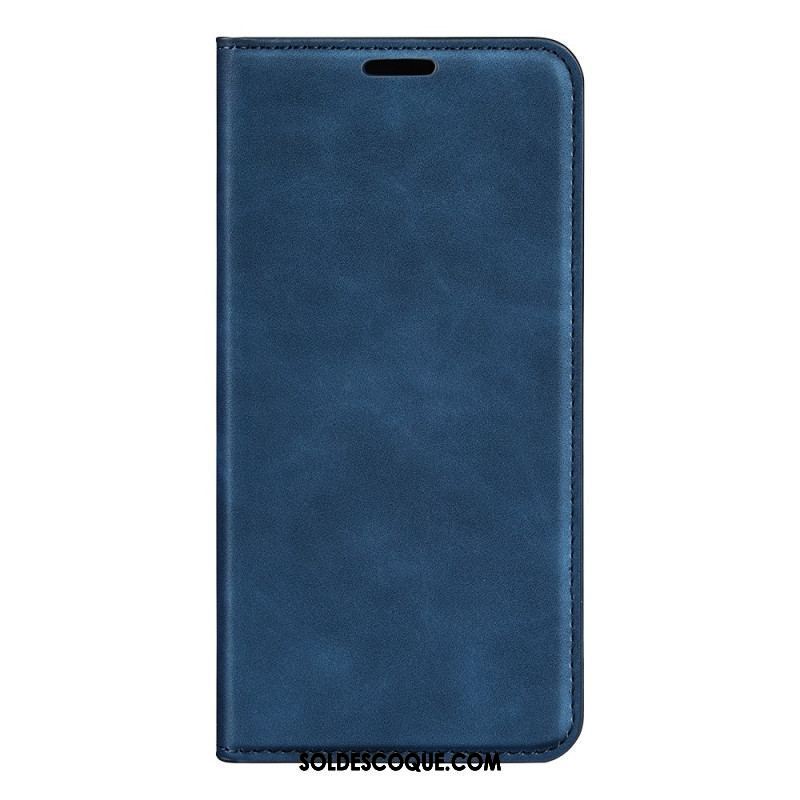 Flip Cover OnePlus Nord CE 3 Lite 5G Effet Cuir Uni