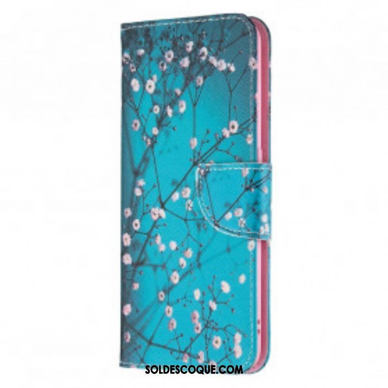 Flip Cover Oppo A94 5G Branches Fleuries