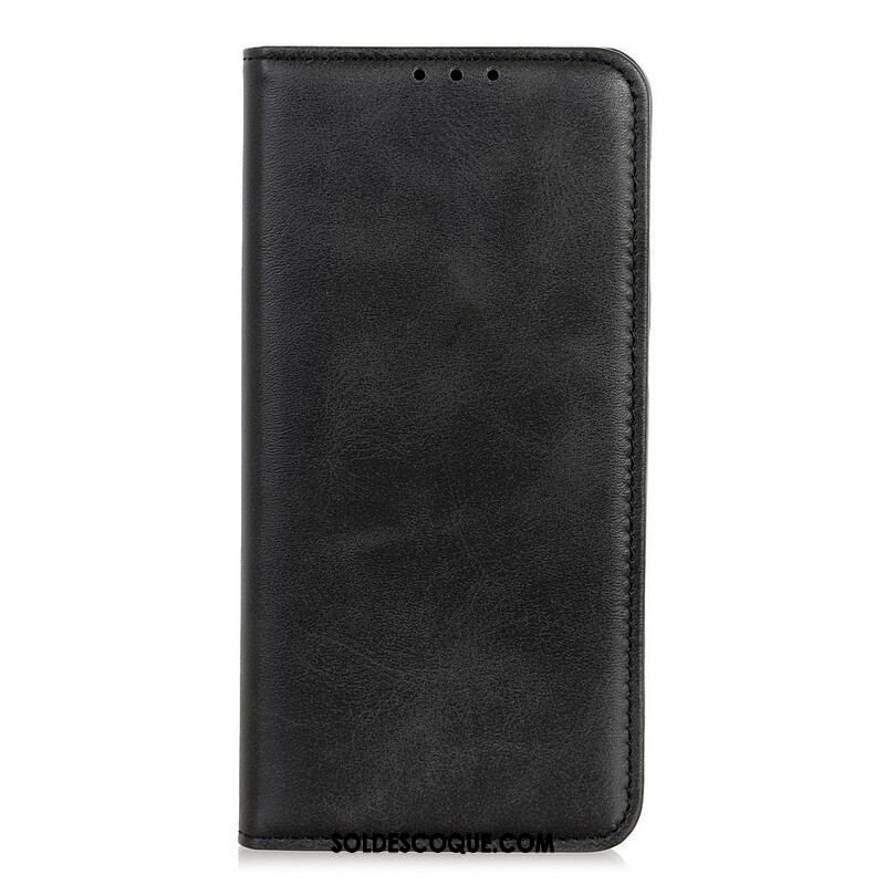 Flip Cover Oppo Find X3 / X3 Pro Cuir Fendu