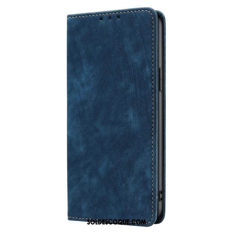 Flip Cover Oppo Reno 8 Simili Cuir Stylisé