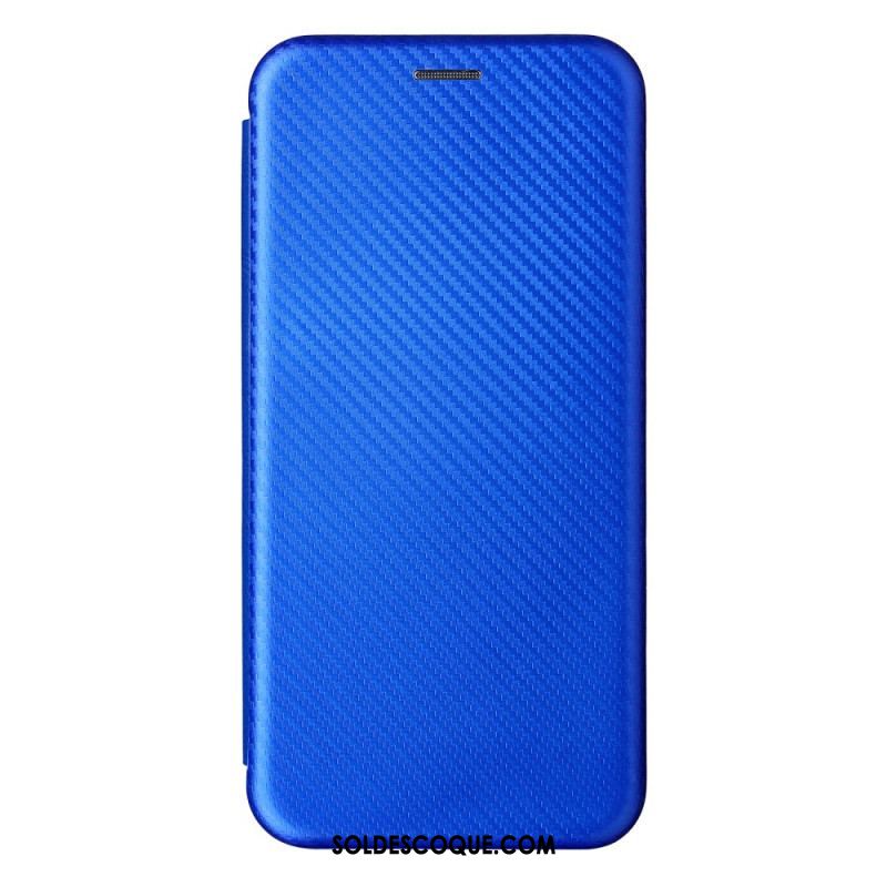 Flip Cover Samsung Galaxy A13 5G / A04s Fibre Carbone