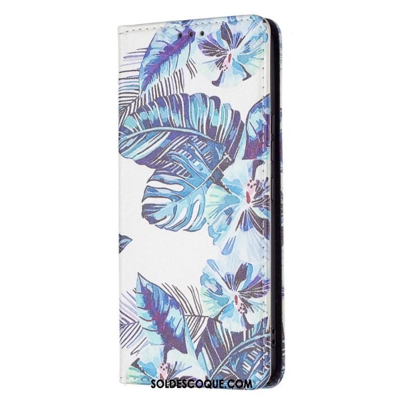 Flip Cover Samsung Galaxy A53 5G Feuilles