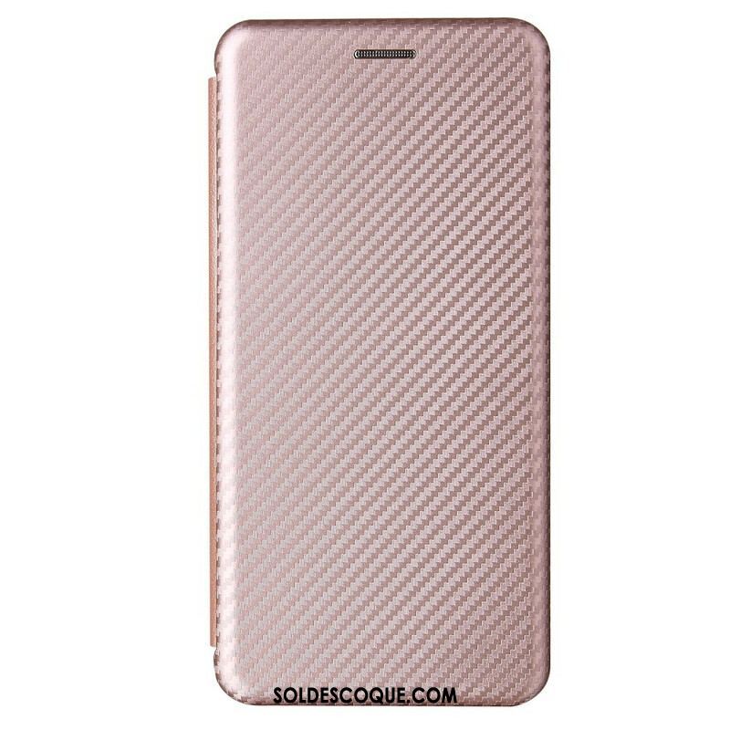 Flip Cover Samsung Galaxy S21 5G Fibre Carbone