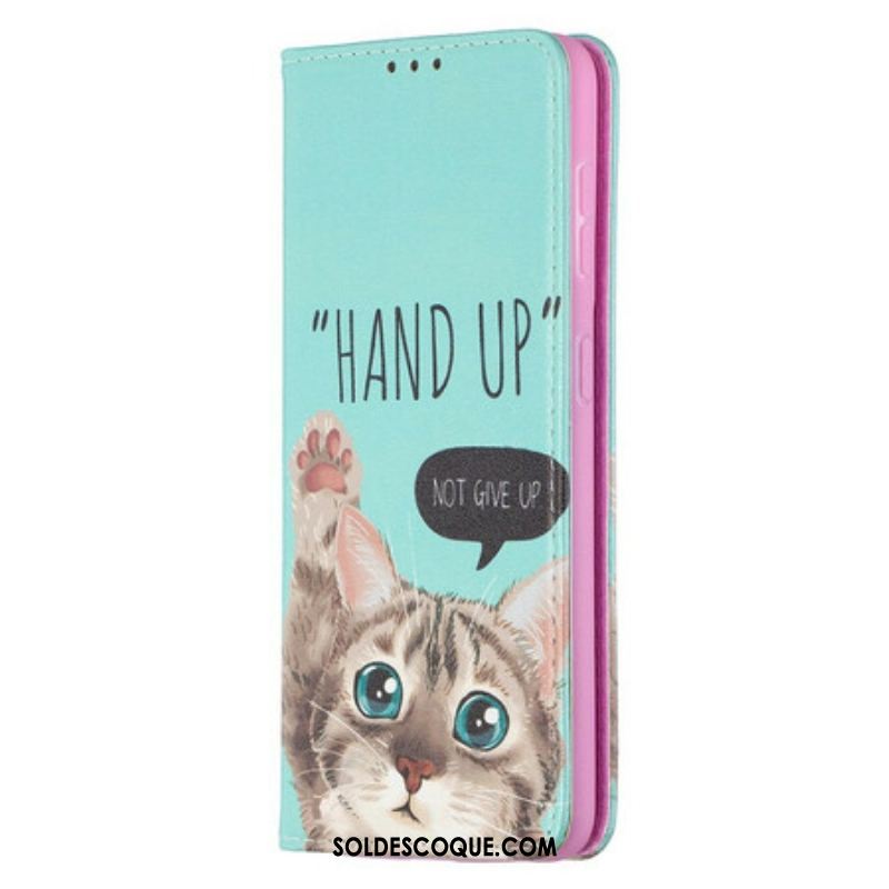 Flip Cover Samsung Galaxy S21 5G Hand Up