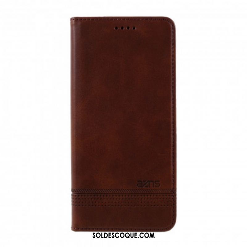 Flip Cover Samsung Galaxy S21 Plus 5G Style Cuir AZNS