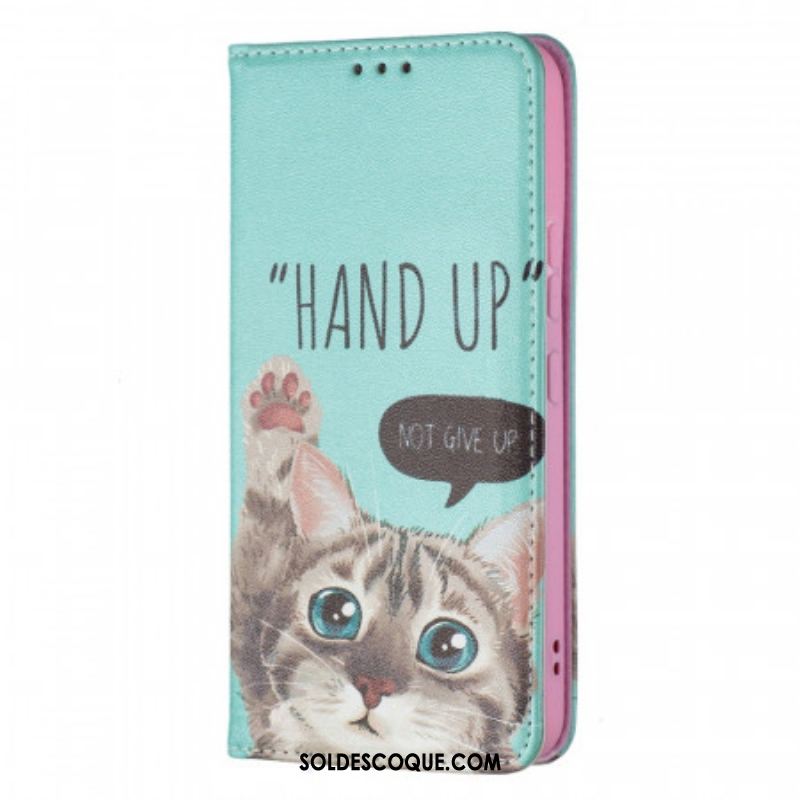 Flip Cover Samsung Galaxy S22 5G Hand Up