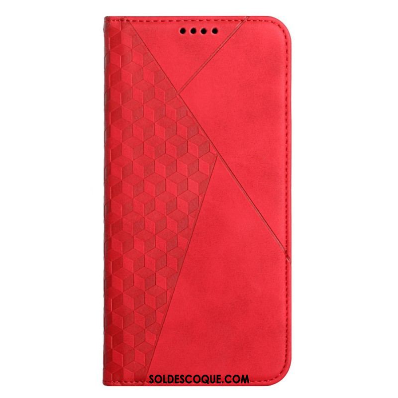 Flip Cover Samsung Galaxy S22 5G Style Cuir Texture Diamant