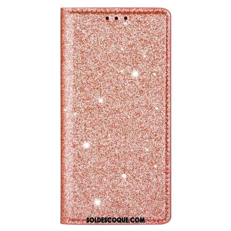 Flip Cover Samsung Galaxy S22 Plus 5G Style Paillettes