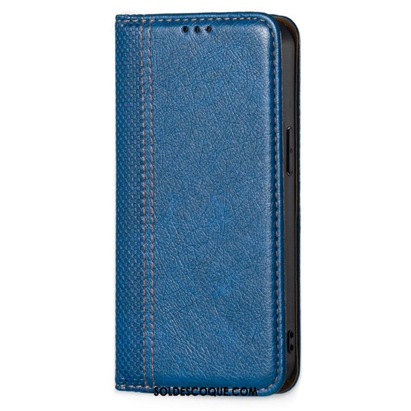 Flip Cover Sony Xperia 1 IV Simili Cuir Vintage