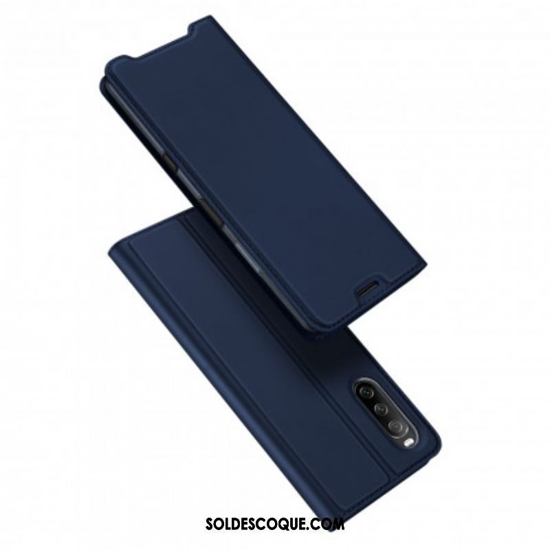 Flip Cover Sony Xperia 10 III Skin Pro DUX DUCIS