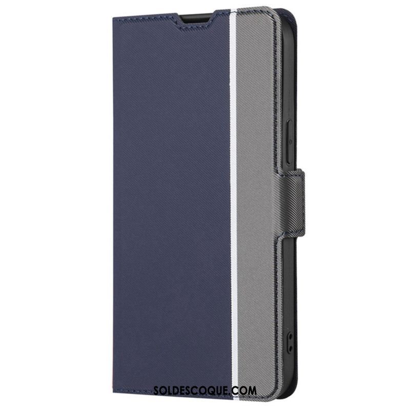 Flip Cover Sony Xperia 5 IV Ultra Fine Bicolore