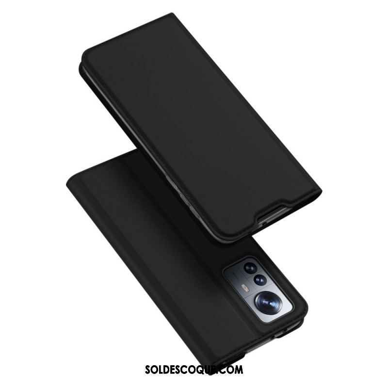 Flip Cover Xiaomi 12 Pro Skin Pro DUX DUCIS