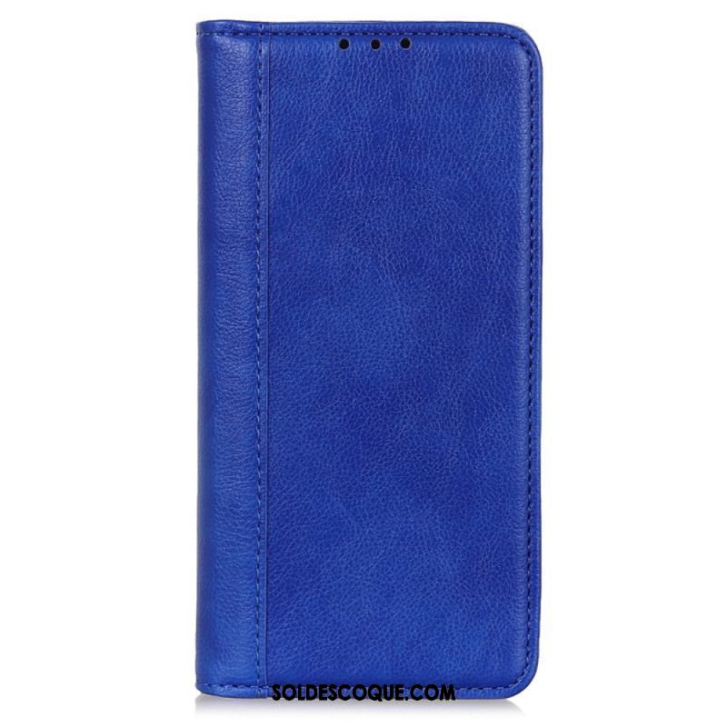 Flip Cover Xiaomi 13 Lite Version Colorée Cuir Fendu