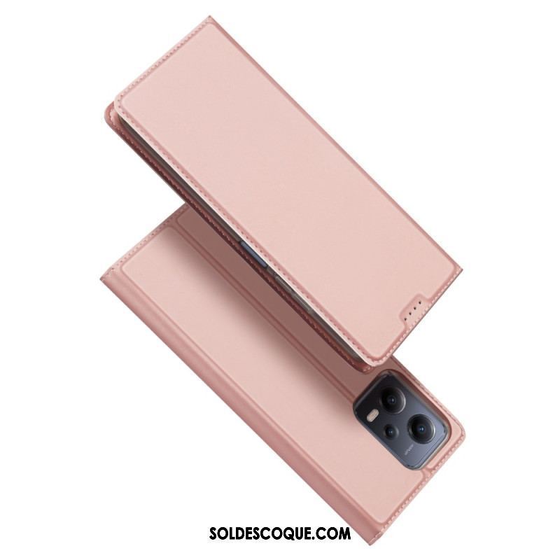 Flip Cover Xiaomi Reddmi Note 12/Poco X5 5G Skin-Pro Series Dux Ducis