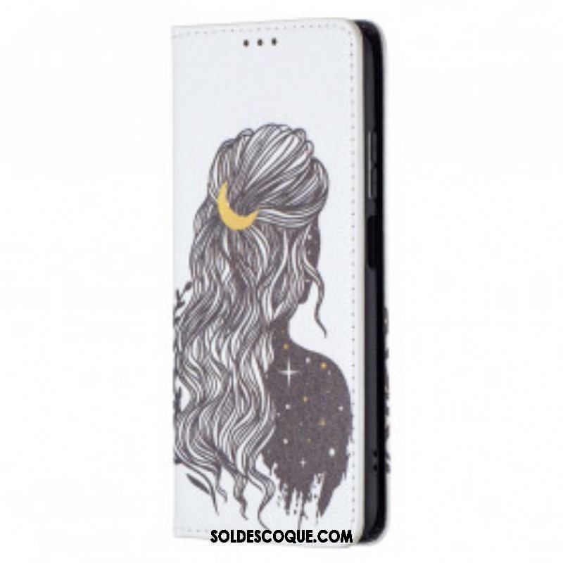 Flip Cover Xiaomi Redmi Note 10/10S/Poco M5s Jolie Chevelure