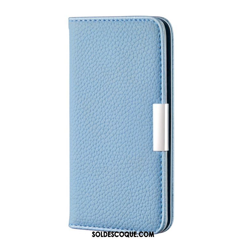 Flip Cover Xiaomi Redmi Note 10 Pro Simili Cuir Litchi Ultra Chic