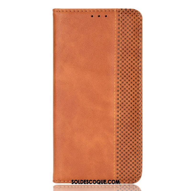 Flip Cover Xiaomi Redmi Note 12 4G Style Cuir Stylisé