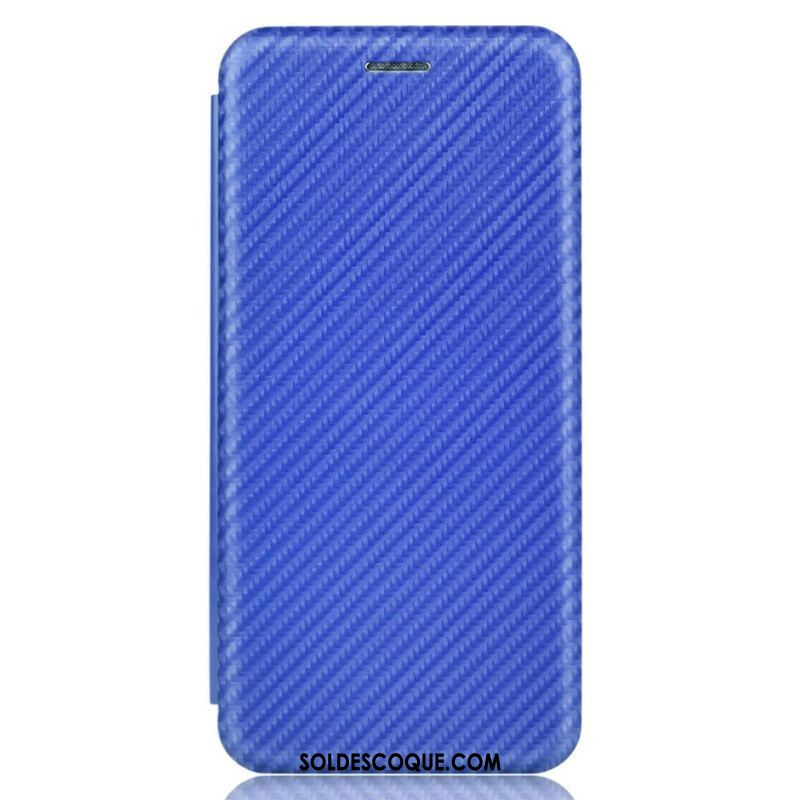 Flip Cover iPhone 13 Pro Fibre Carbone