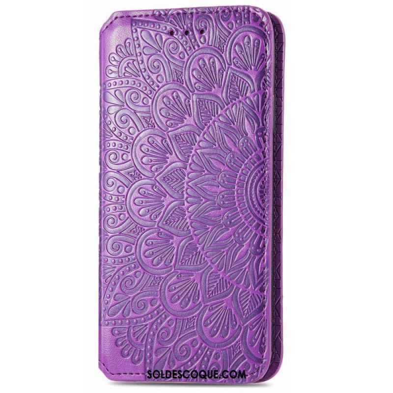 Flip Cover iPhone 14 Pro Max Feuilles Tribales