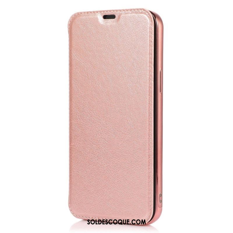 Flip Cover iPhone 14 Pro Simili Cuir Porte-Carte