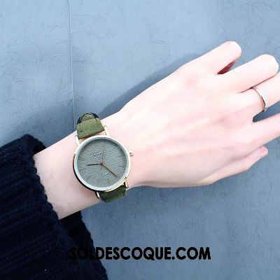 Gant Femme Art Vert Simple Frais Atmosphère Soldes