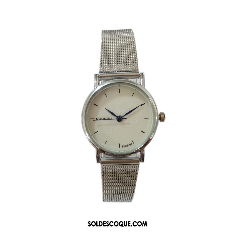 Gant Femme Chaîne All-match Tendance Simple Montre À Quartz En Vente