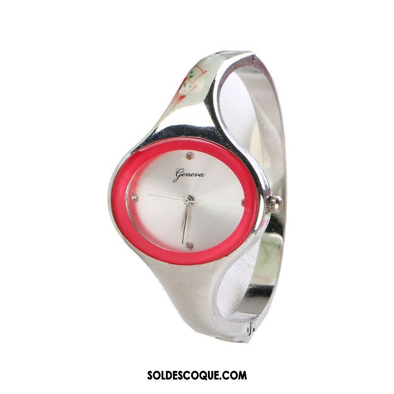 Gant Femme Rouge Montre À Bracelet Tendance Mode Montre À Quartz En Ligne