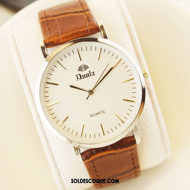 Gant Femme Très Mince Homme Authentique Ceinture Montre À Bracelet En Vente