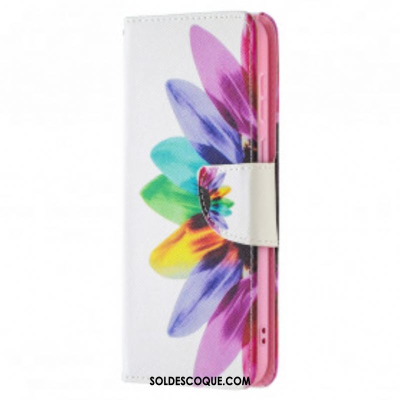 Housse Huawei P50 Fleur Aquarelle