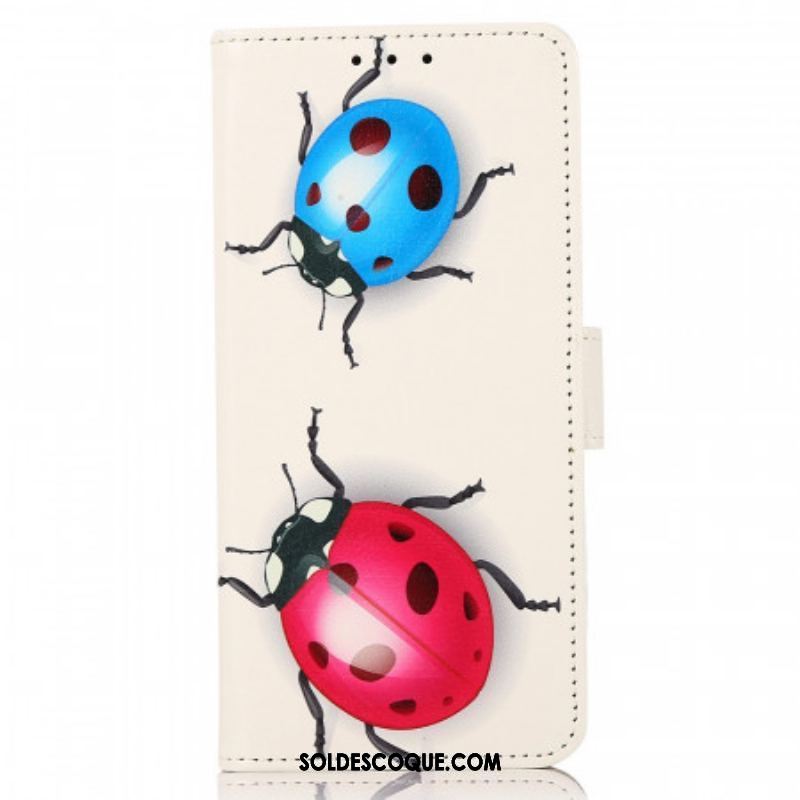 Housse Moto G41 / G31 Coccinelles