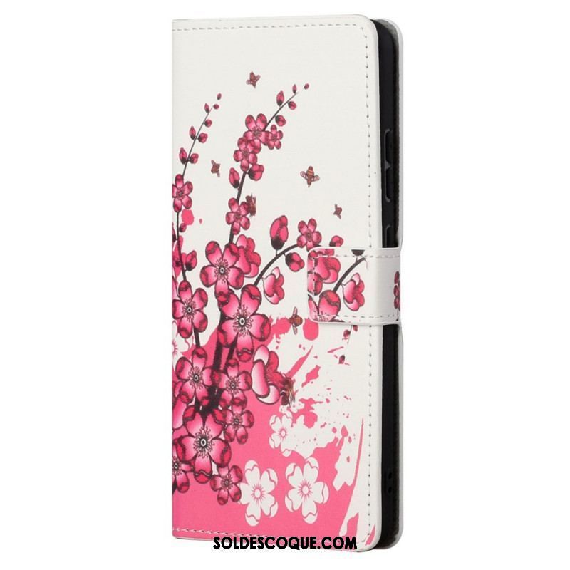 Housse Moto G41 / G31 Tropical Flowers