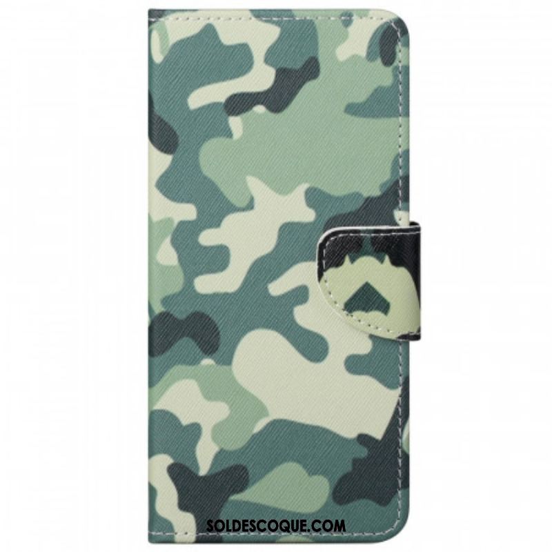 Housse Moto G51 5G Camouflage Militaire