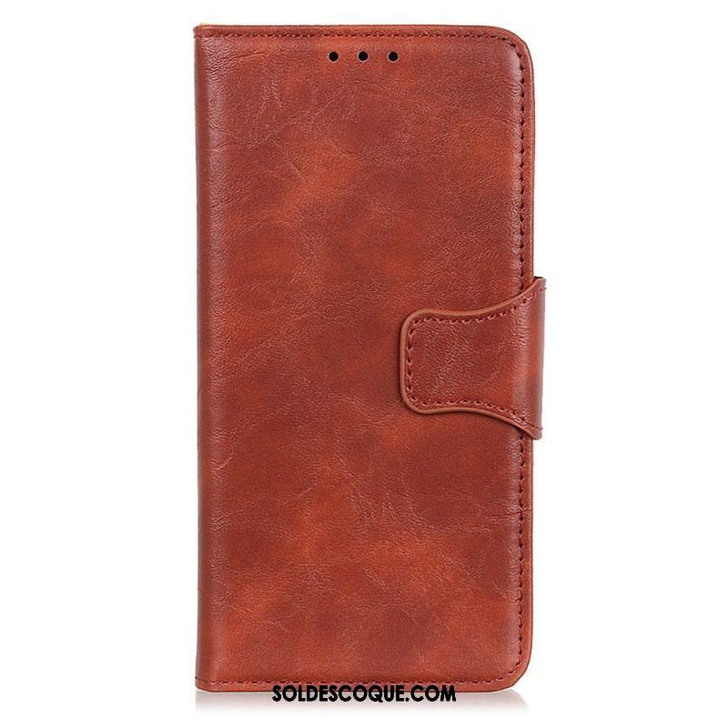 Housse Moto G71 5G Rabat Magnétique Double Face