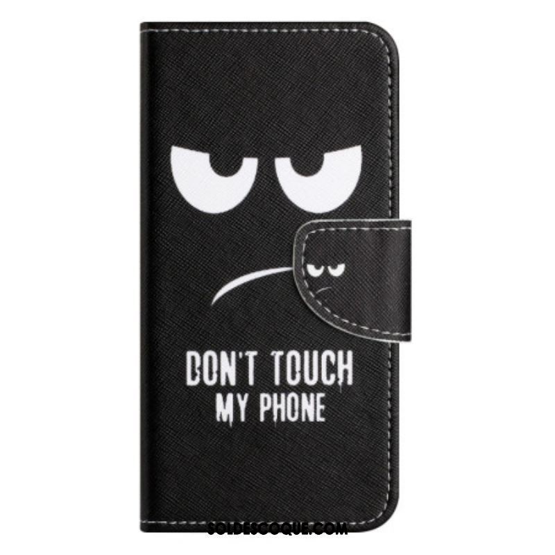 Housse Moto G73 5G Don't Touch my Phone