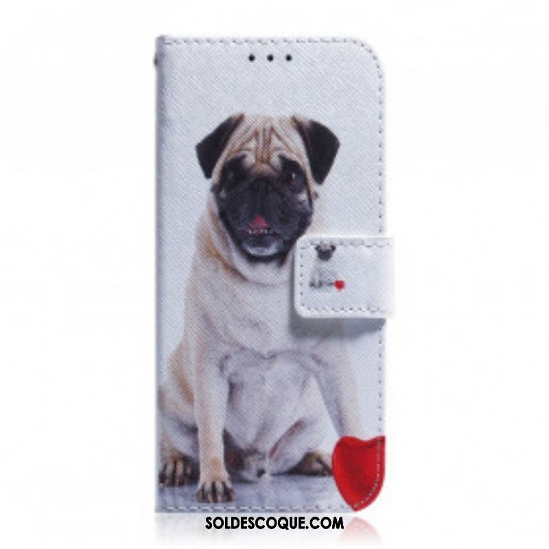 Housse Motorola Edge 20 Lite Pug Dog