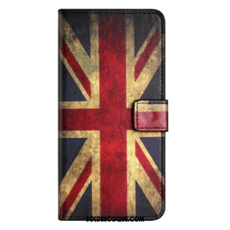 Housse OnePlus 10T 5G Drapeau Anglais Vintage