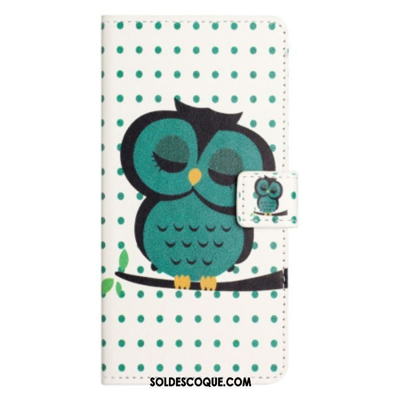 Housse OnePlus 10T 5G Hibou Endormi