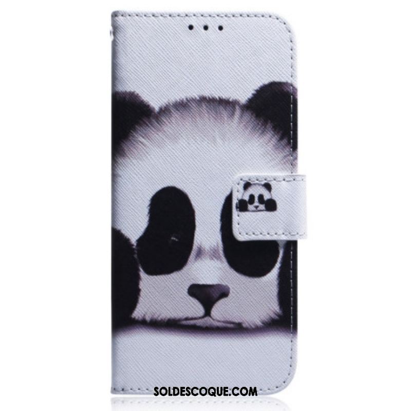 Housse OnePlus Nord 2T 5G Panda à Lanière