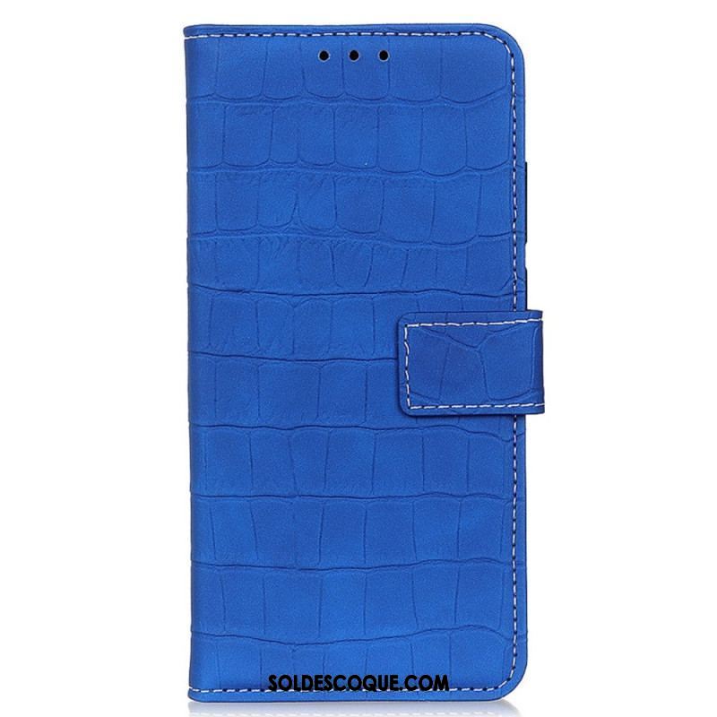 Housse OnePlus Nord 2T 5G Style Peau de Crocodile