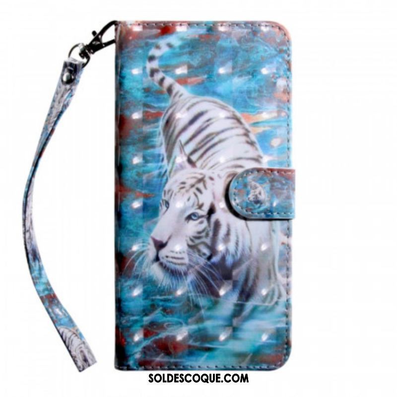 Housse Oppo A16 / A16s Tigre dans l'Eau