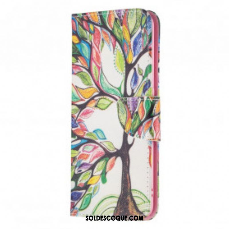 Housse Oppo A94 5G Arbre Coloré