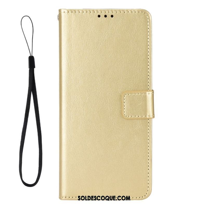 Housse Oppo Reno 7 Simili Cuir Flashy