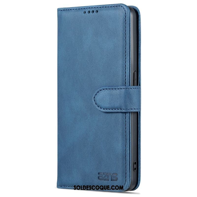 Housse Oppo Reno 8 Effet Cuir Vintage AZNS