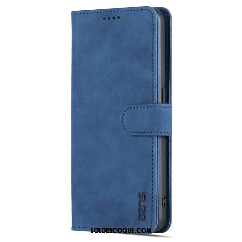 Housse Oppo Reno 8 Style Cuir AZNS