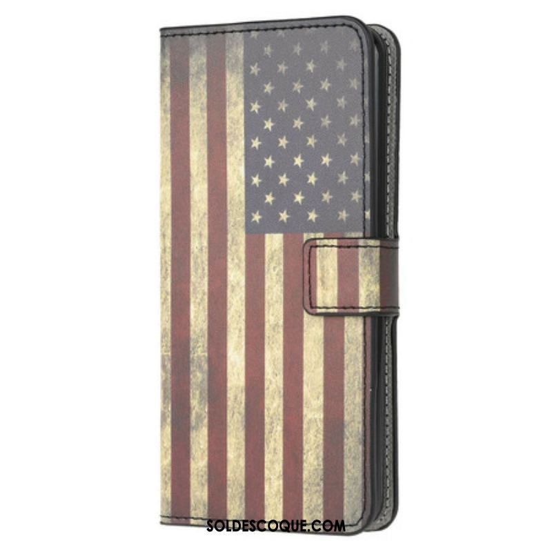 Housse Samsung Galaxy A12 / M12 Drapeau Américain